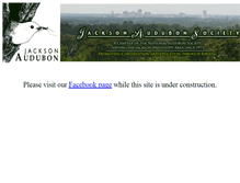 Tablet Screenshot of jacksonaudubonsociety.org